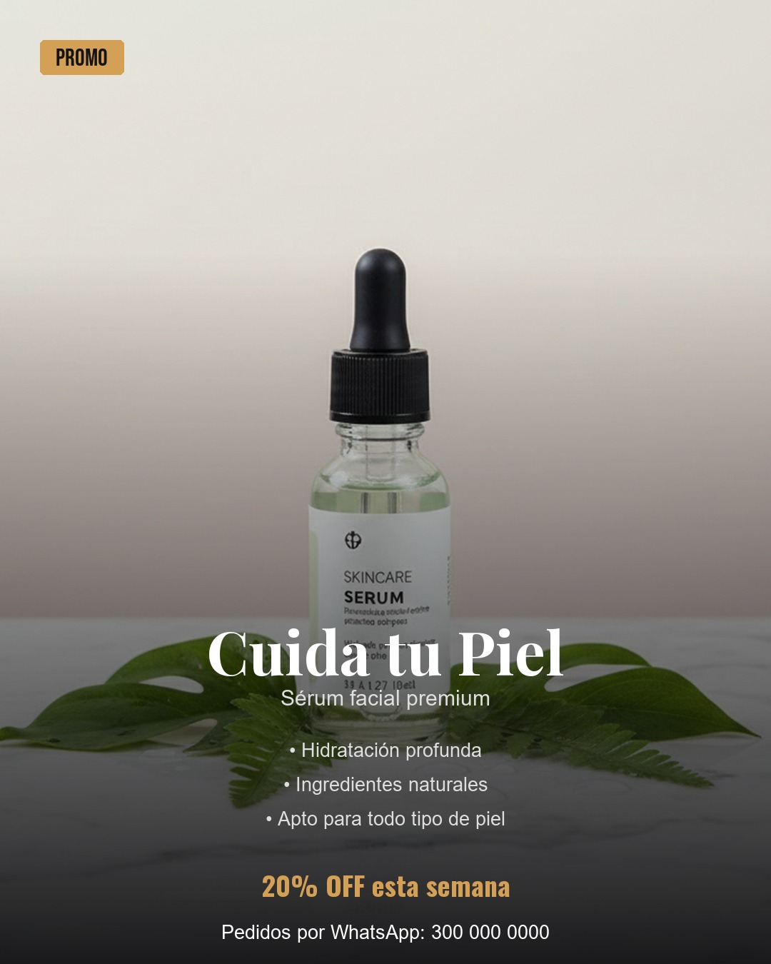 Ejemplo de infografía: Cuida tu Piel